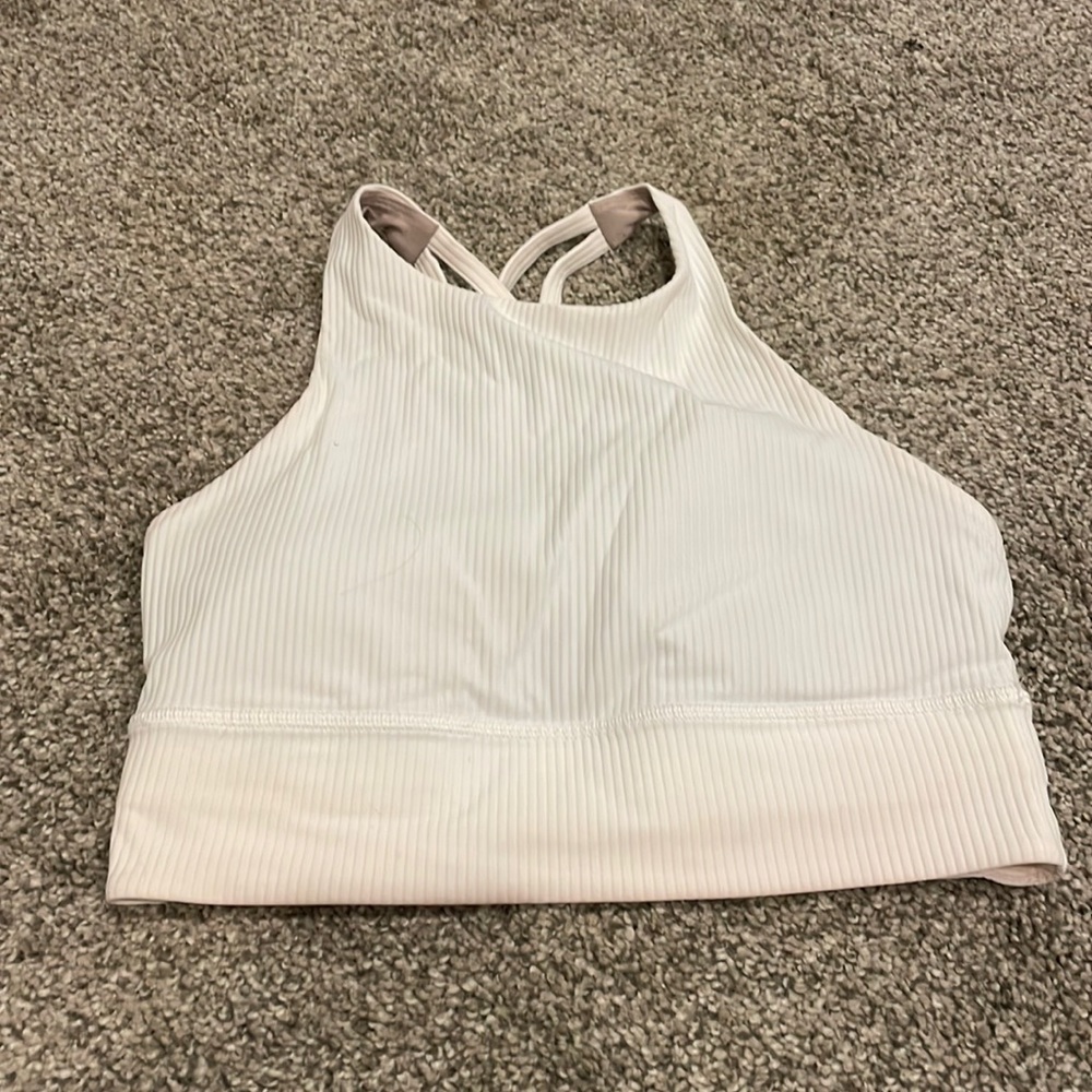 Lululemon top light discoloring inside bottom